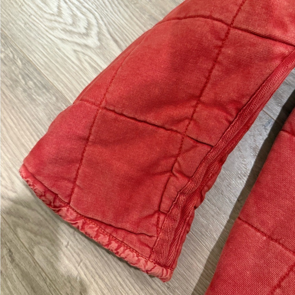 Rust Colored Quilted Dolman Jacket - image 4